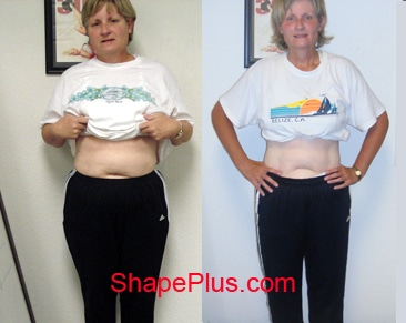 I HAVE LOST A TOTAL OF 60 LBS AT SHAPE PLUS*