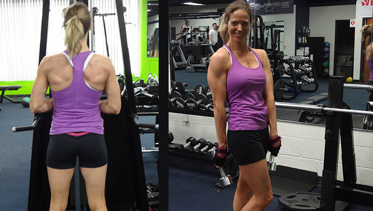 Women gain strength, lose fat and tone with weights
